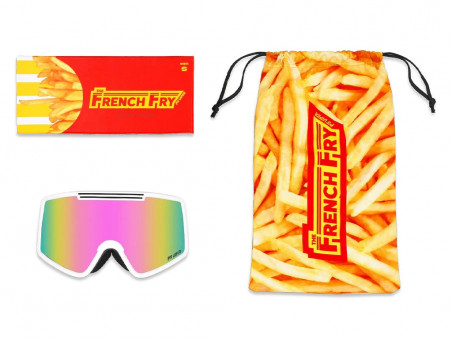 Pit Viper The Miami Nights French Fry Goggle Pink Lens Large