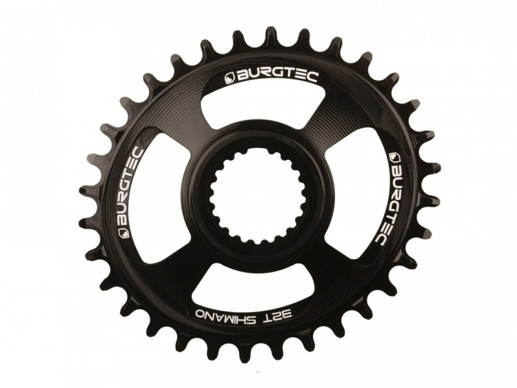 BURGTEC Oval Shimano Direct Mount Thick Thin Chainring - 32T