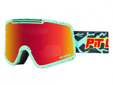 Pit Viper The Aquifer French Fry Goggle Red Lens Large