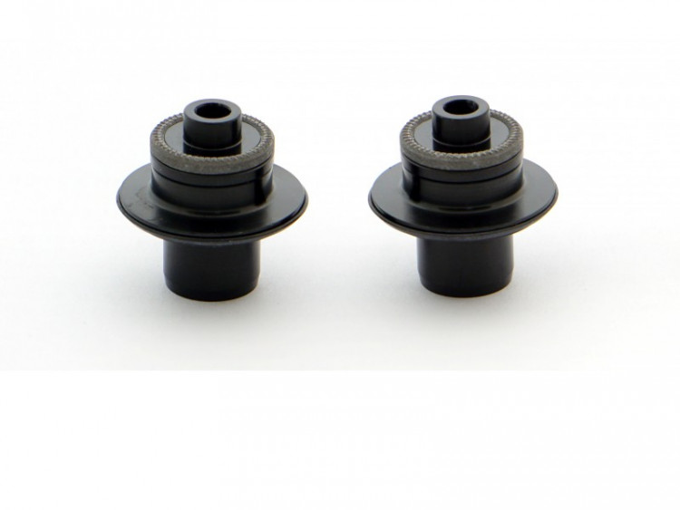 Black Peak QR Caps for 101 / 211 Front Hub