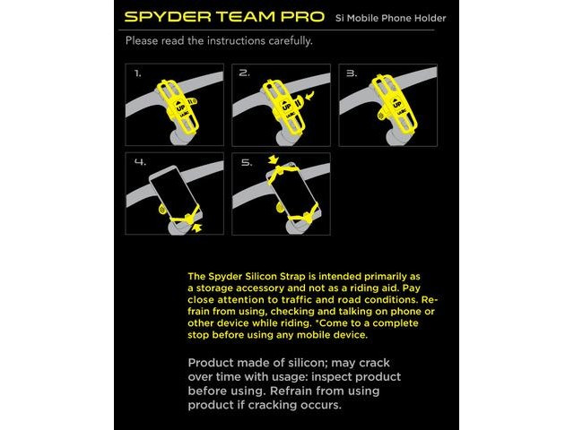 ULAC SPYDER TEAM PRO H6 PHONE MOUNT