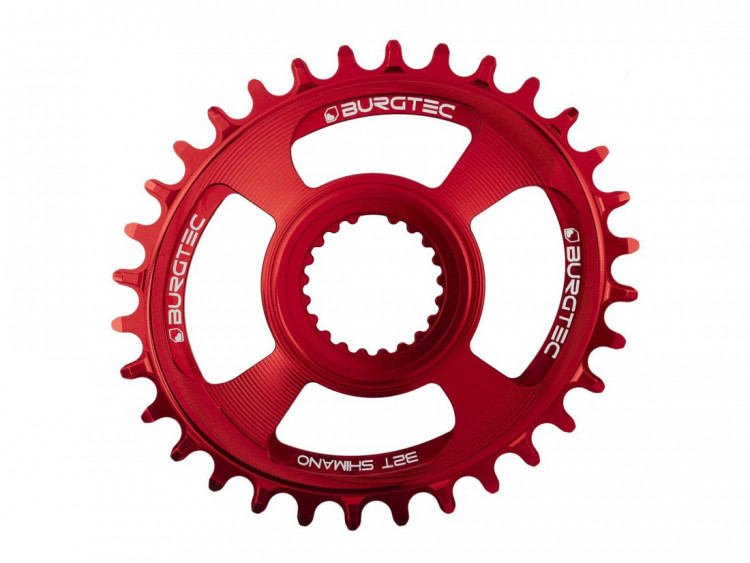 BURGTEC Oval Shimano Direct Mount Thick Thin Chainring - 32T