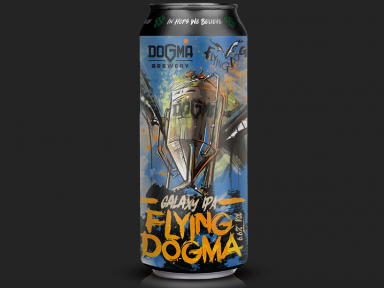 DOGMA Can Flying Dogma Galaxy – American IPA 6.6% 500ml