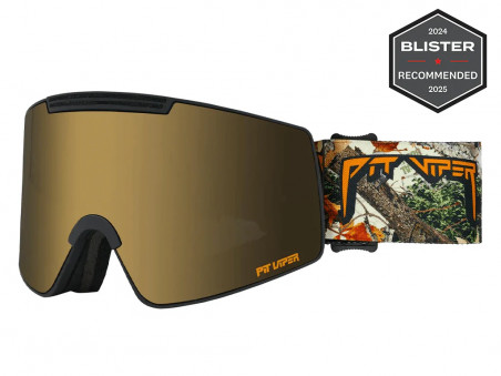 Pit Viper The Actualbush Proform Goggle Gold Lens