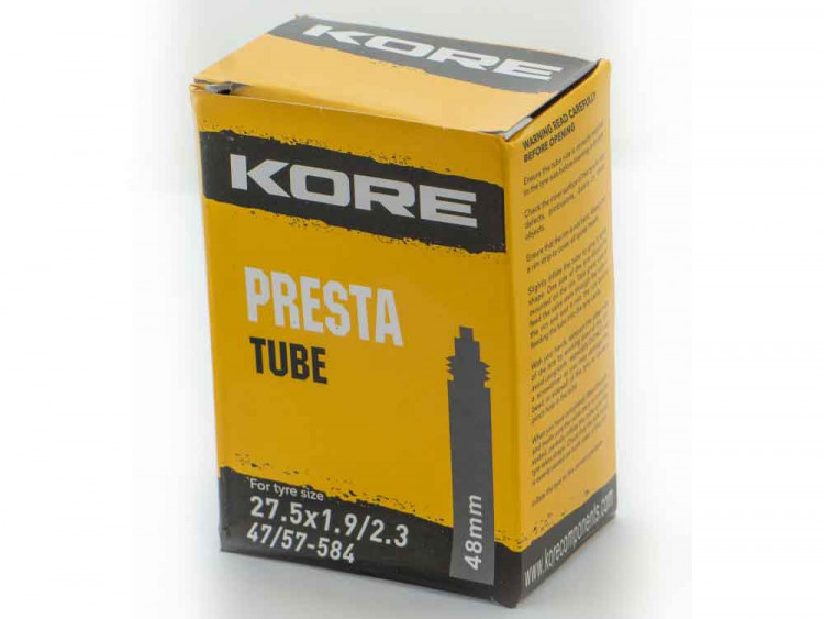 KORE PRESTA 27.5 X 1.9/2.3 TUBE 48mm VALVE