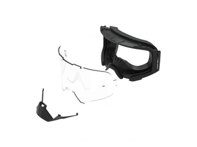 LEATT Goggle Velocity 4.5 Iriz Stealth Silver 50%