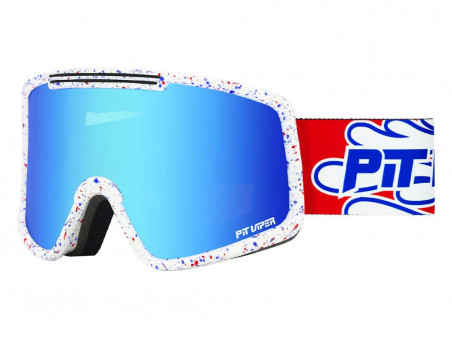 Pit Viper The Merika French Fry Goggle Blue Lens Large