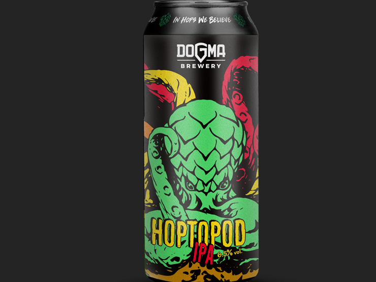 DOGMA Can Hoptopod – American IPA 6.5% 500ml