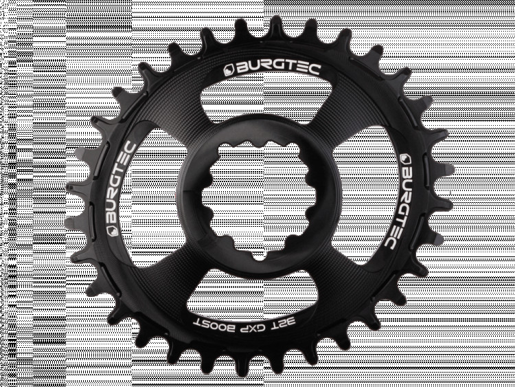 BURGTEC Oval GXP Boost 3mm Offset Thick Thin Chainring ­32T