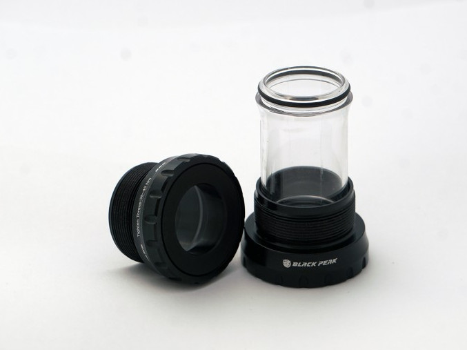 BLACK PEAK BOTTOM BRACKET BSA SHIMANO 24mm AXLE