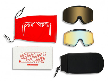 Pit Viper The Actualbush Proform Goggle Gold Lens