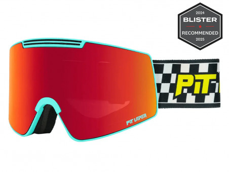 Pit Viper The Snowmachine Proform Goggle Red Lens