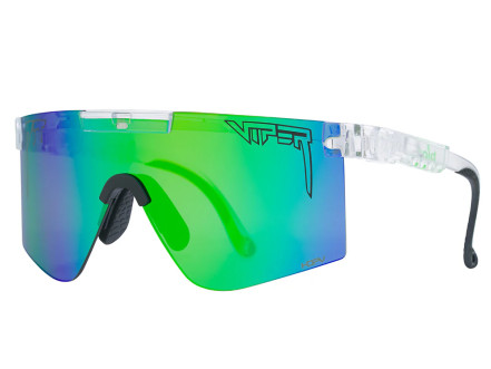 Pit Viper The Bio Clear Original 2.0 Wide Sunglasses HDPV Polarized Blue-Green Lens