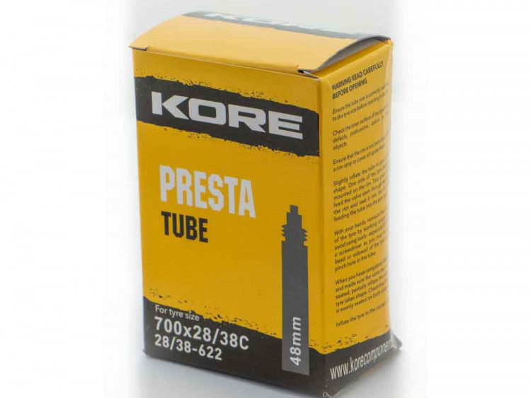 KORE PRESTA 700 X 28/38C TUBE 48mm VALVE