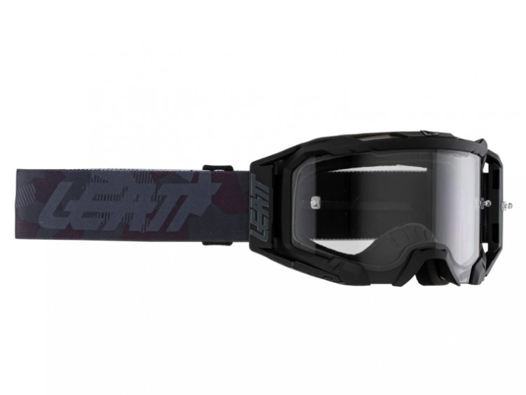 LEATT Goggle Velocity 5.5 Stealth Light Grey 58%