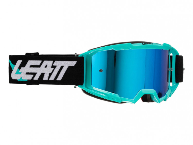 LEATT Goggle Vizion 3.5 Iriz Acid Blue 35 VLT
